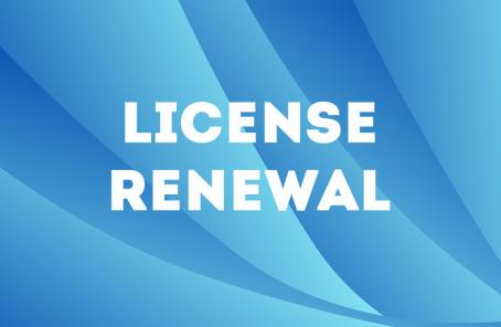 License Renewal